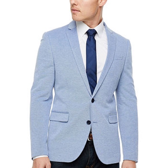 Jf J Ferrar Super Slim Fit Knit Sports 